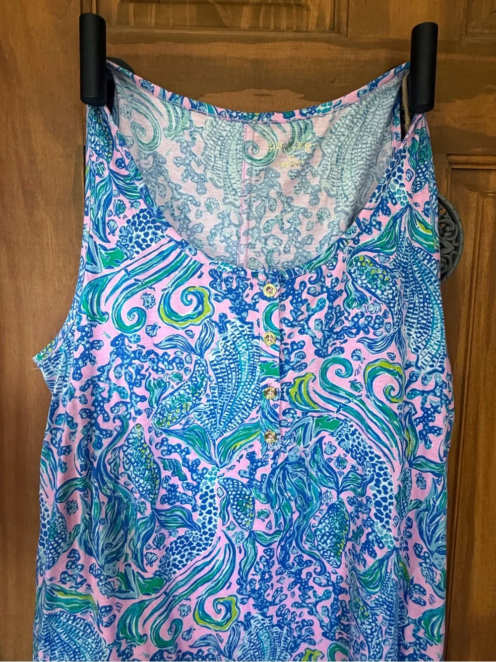 Lilly Pulitzer Lena Henley Tank Dress